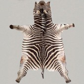 ZEBRA SKIN RUG 9'6" X 4'10"Ori