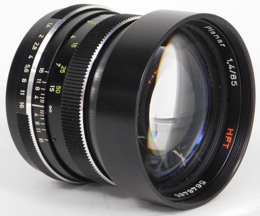 ZEISS PLANAR HFT LENS 85MM F/1.4,