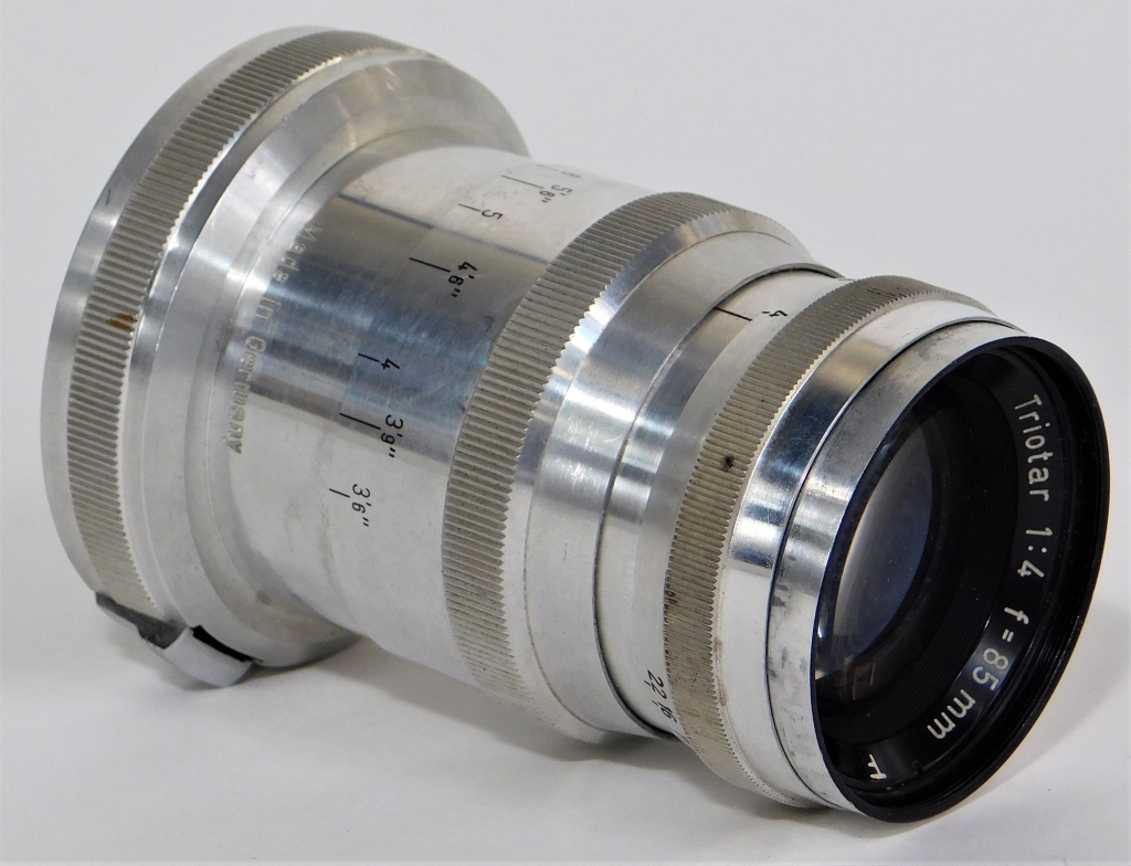 ZEISS TRIOTAR LENS 85MM F/4, FOR