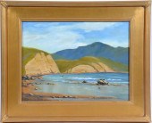 ZENAIDA MOTT, PELICANS AT LOW
