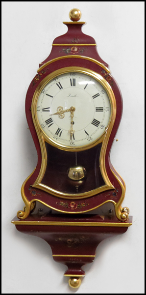 ZENITH BRACKET CLOCK. With key