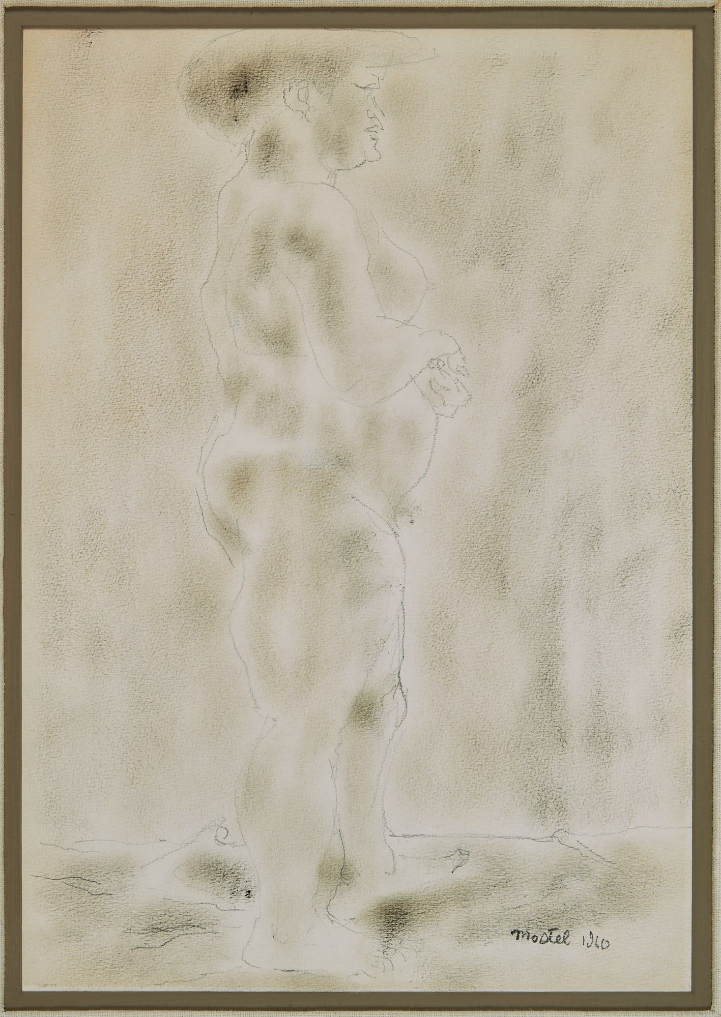 ZERO MOSTEL, UNTITLED NUDEZero