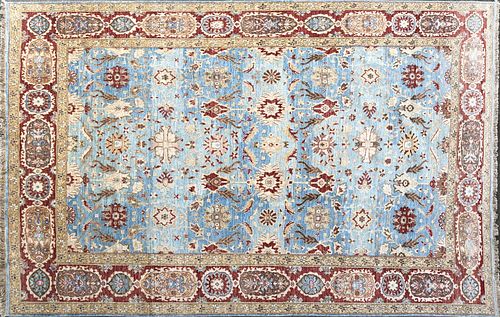 ZIEGLER MAHAL HAND KNOTTED WOOL