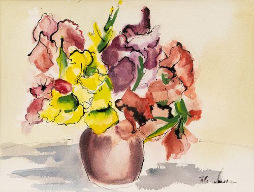 ZILLA SUSSMAN STILL LIFE FLORAL