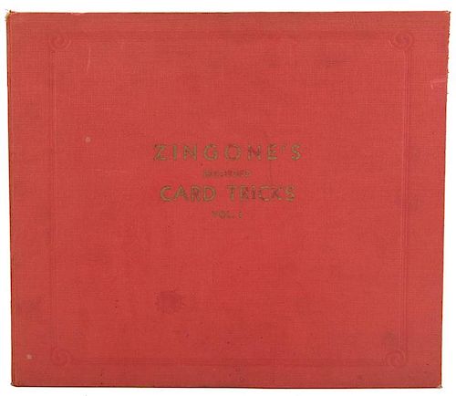 ZINGONE, LUIS. ZINGONE'S RECORDED