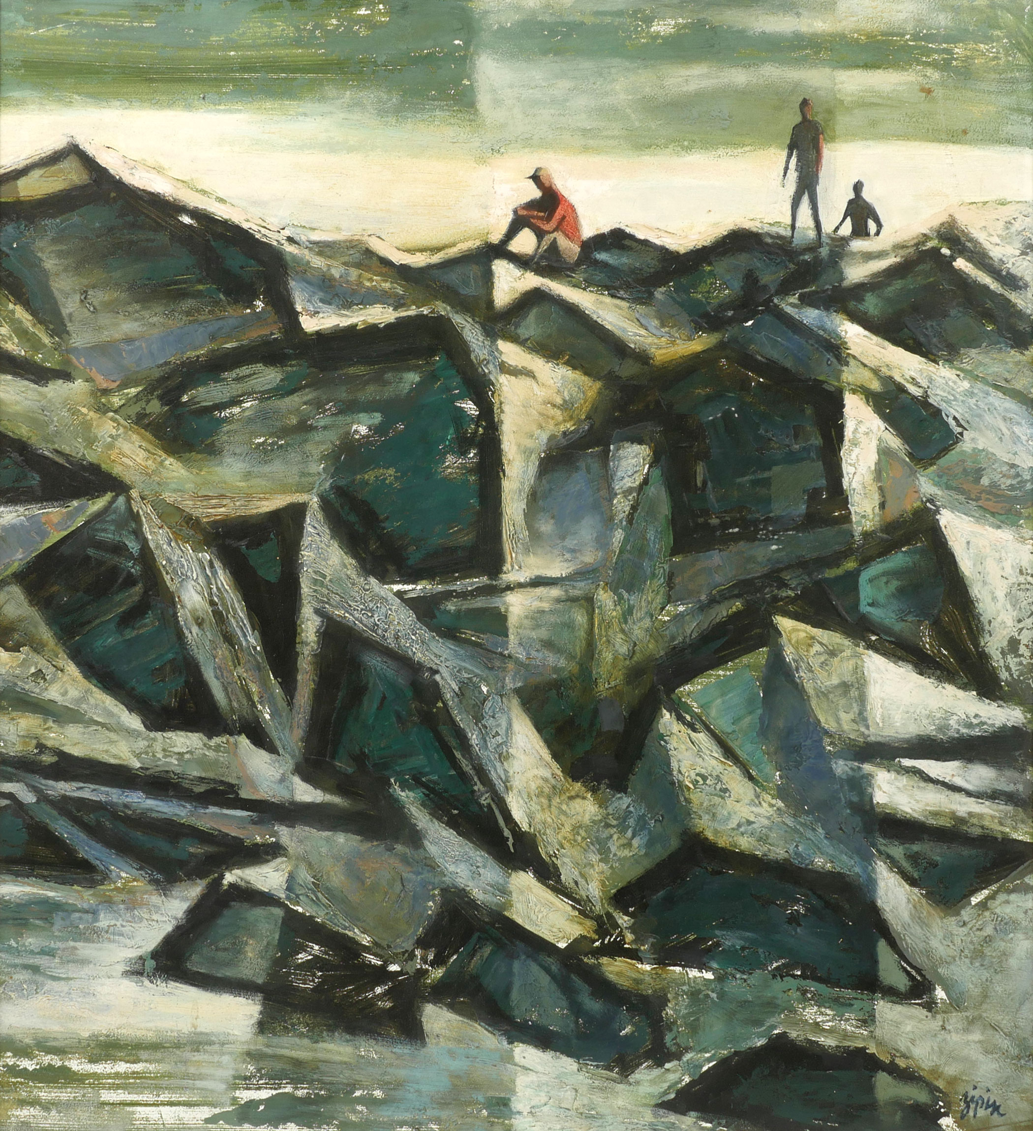 ZIPIN, Martin, (American, 1920 -
