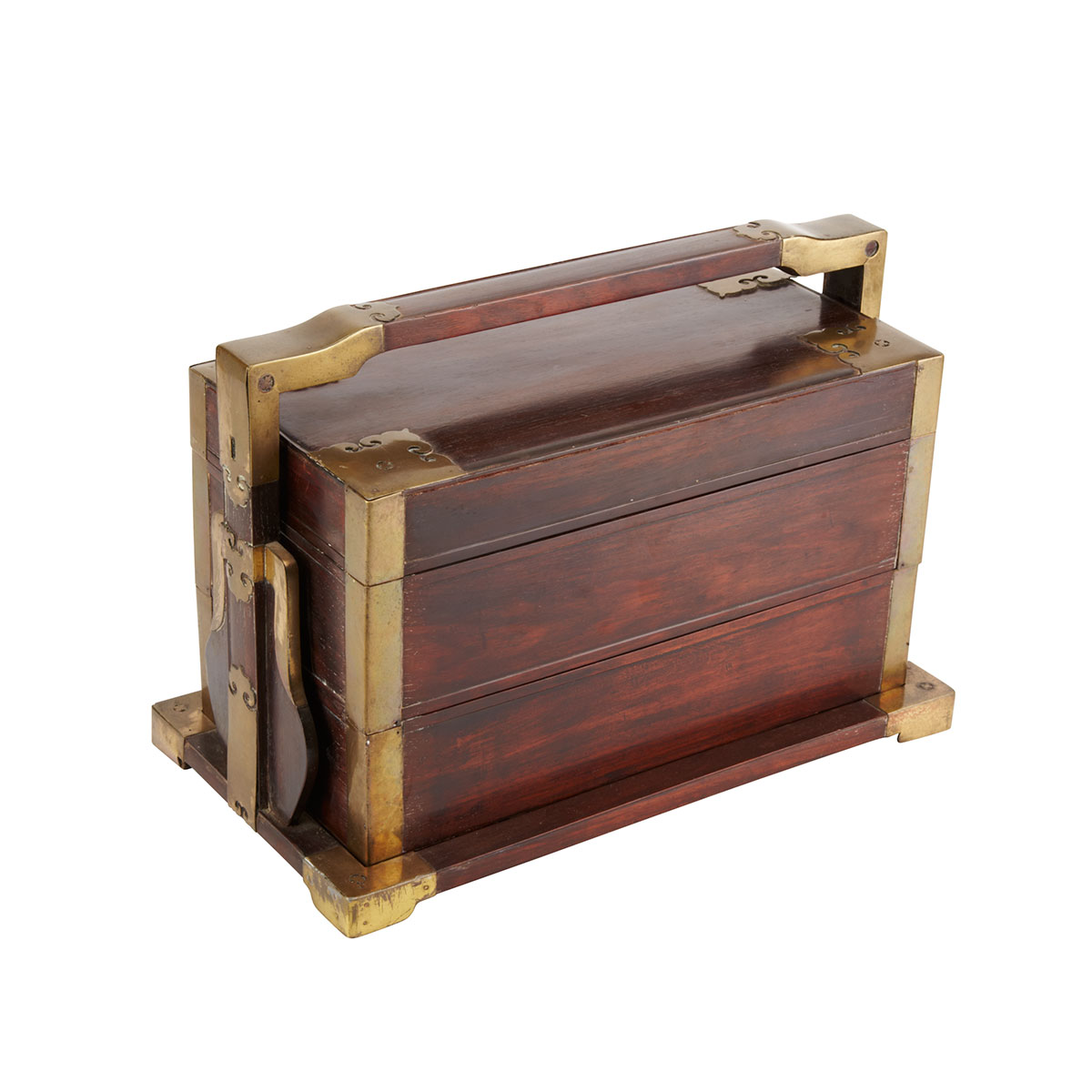Zitan Two-Tiered Scholar??Ts Box