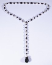 ZOE B. GOLD, PEARL & JET BEAD
