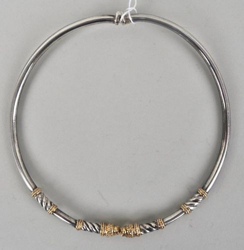 ZOLOTAS SS/18K GOLD ETRUSCAN