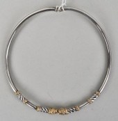 ZOLOTAS SS/18K GOLD ETRUSCAN S