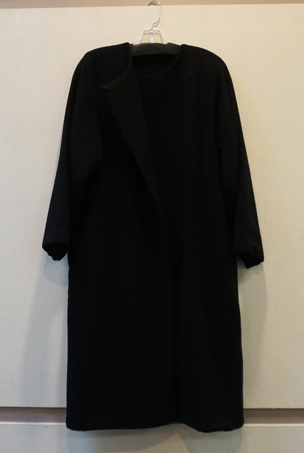 ZORAN BLACK HEAVY WOOL