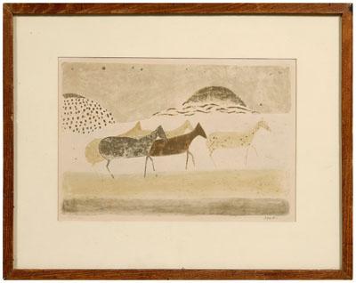 Zoran Music lithograph,