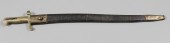 Zouave Sword Bayonet scrolled