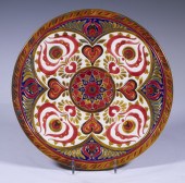 ZSNOLNAY PECS POTTERY PLATE Ea