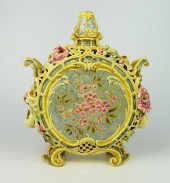 ZSOLNAY ANTIQUE LARGE PORCELAI