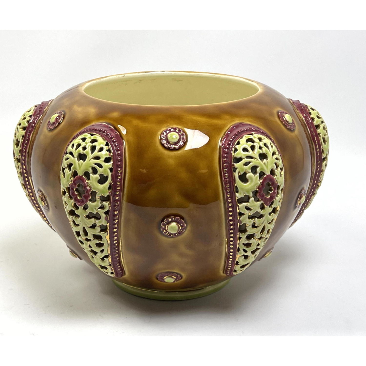 ZSOLNAY FISCHER Reticulated