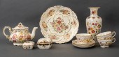 ZSOLNAY HAND-PAINTED FLORAL PO
