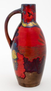 ZSOLNAY IRIDESCENT CERAMIC HAN