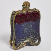 Zsolnay Iridescent Red and Pur
