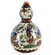 ZSOLNAY IZNIK-STYLE EARTHENWAR