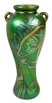 ZSOLNAY PéCS ART NOUVEAU FROG