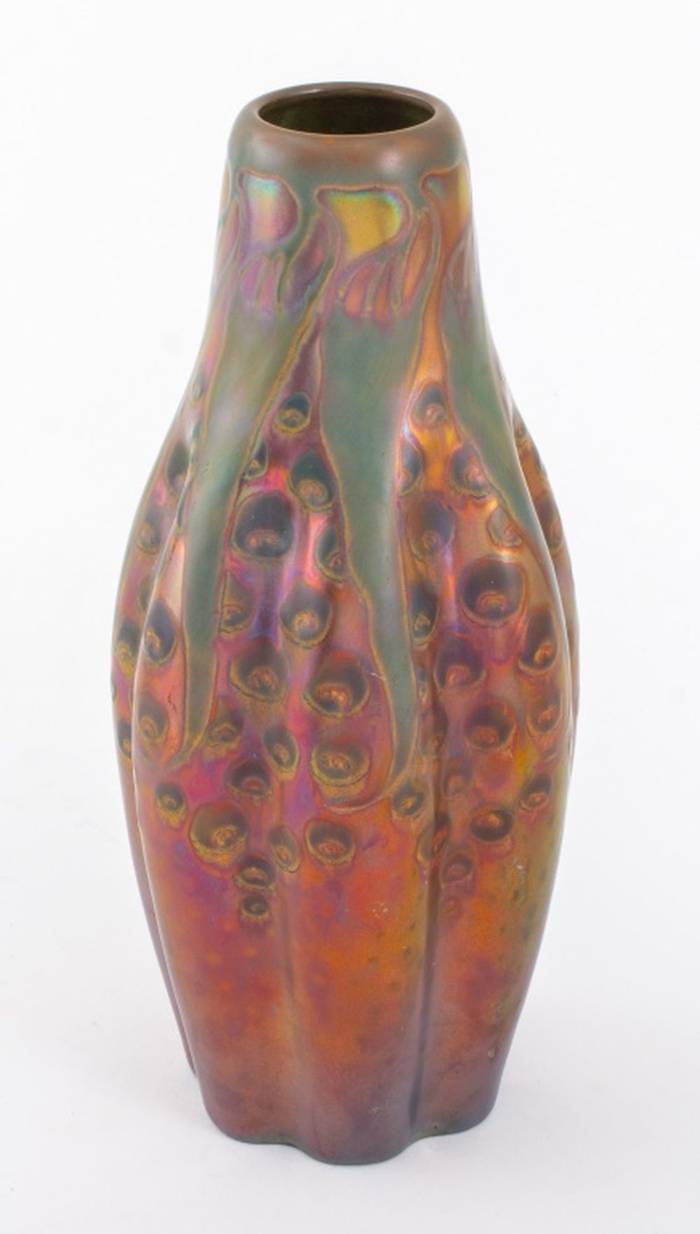 ZSOLNAY PECS IRIDESCENT METALLIC