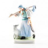ZSOLNAY PECS LARGE GROUP FIGUR