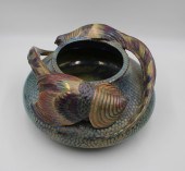 ZSOLNAY PORCELAIN PHEASANT PLA