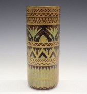 ZSOLNAY POTTERY VASEAn Egyptia