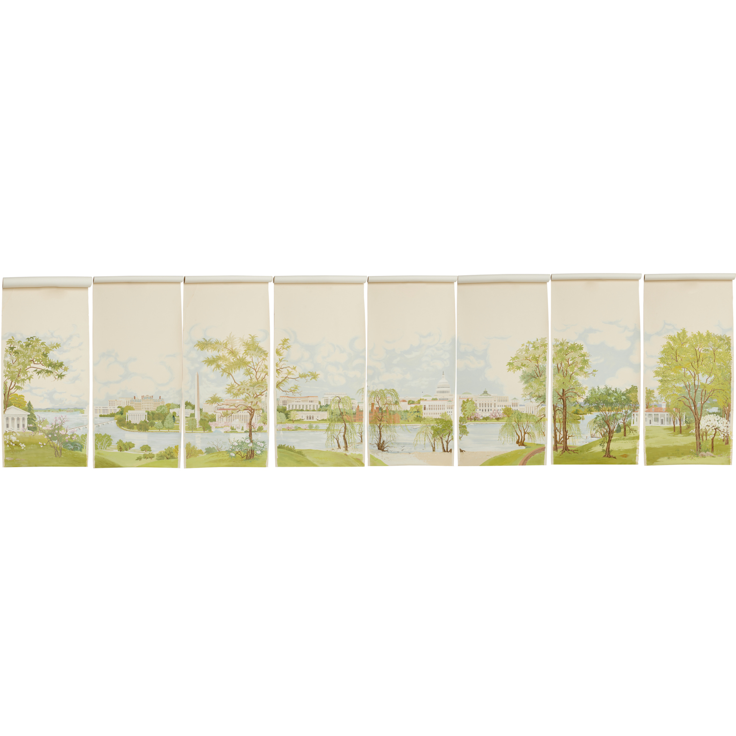 ZUBER STYLE HAND-PAINTED