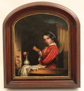 ZUBES BUHLER, 19TH C. O/C PAIN