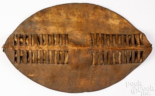 ZULU HIDE SHIELDZulu hide shield,
