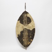 Zulu Ihawu Nguni Shield and As