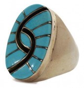 ZUNI AMY QUANDELACY TURQUOISE