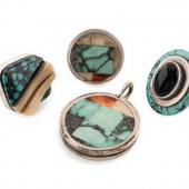 Zuni and Navajo Silver and Mos