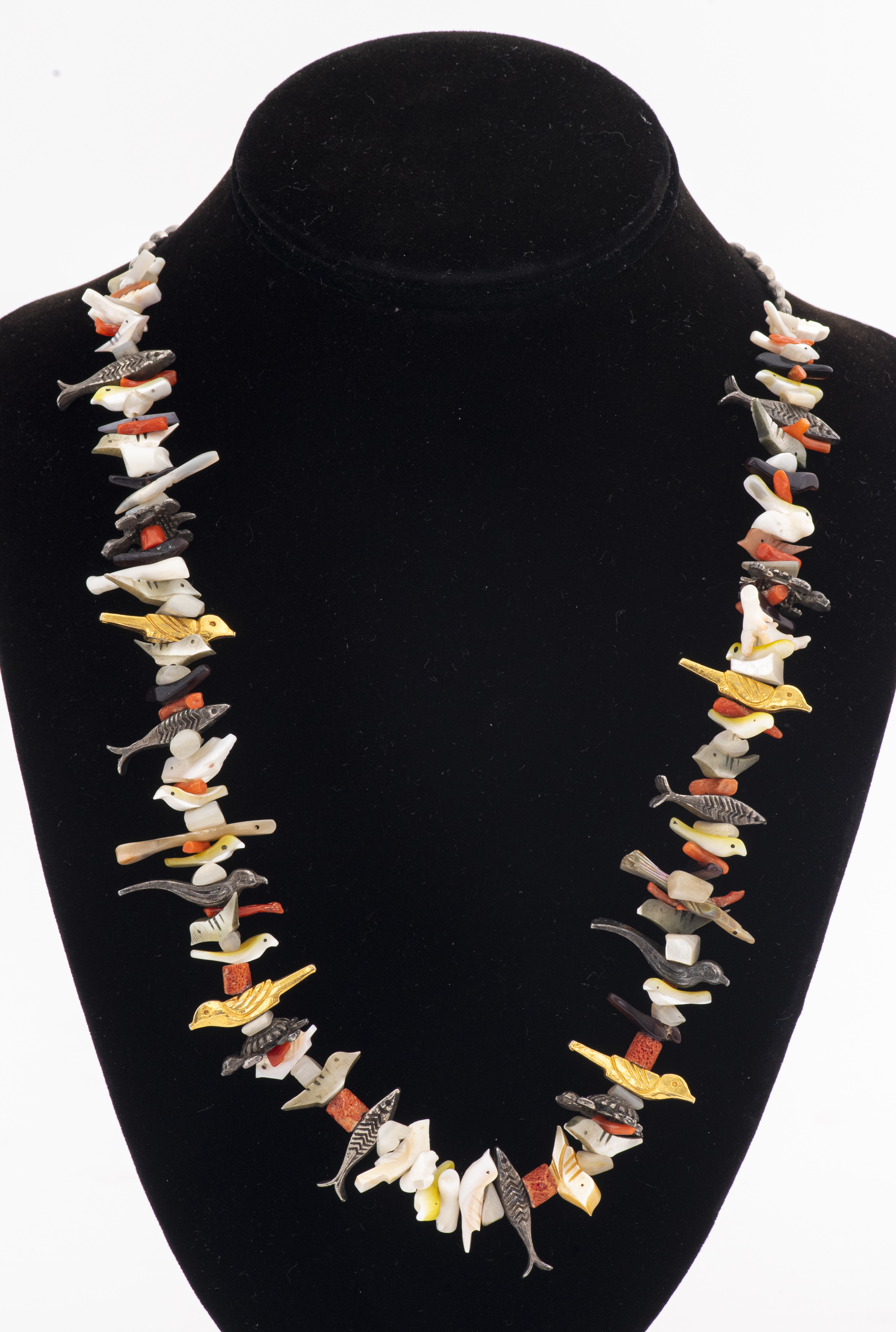 ZUNI FETISH NECKLACE ATTRIB. ANDREW