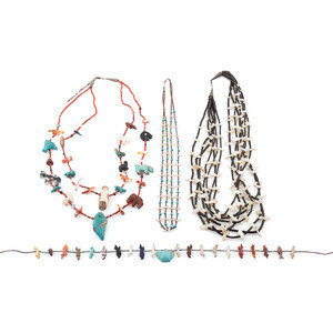 Zuni Fetish Necklaces third quarter