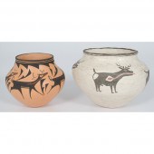 Zuni Heartline Ollas lot of 2