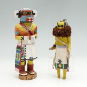 ZUNI & HOPI KATSINA DOLLS: 1)