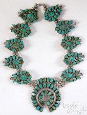 ZUNI INDIAN SQUASH BLOSSOM NEC