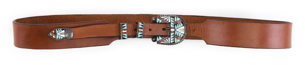 ZUNI INLAID STERLING SILVER