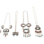 Zuni Inlay Pendant and Ring, I