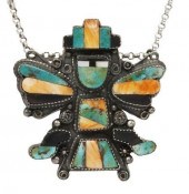 ZUNI MULTI-STONE INLAY KNIFEWI