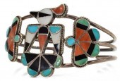 ZUNI MULTI-STONE INLAY THUNDER