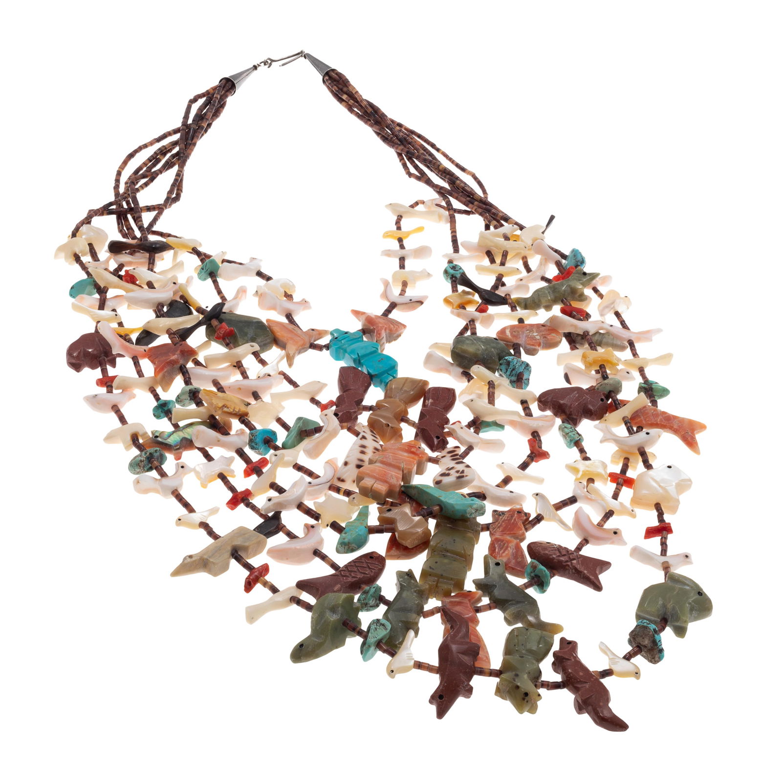 ZUNI MULTI-STONE, SEVEN STRAND