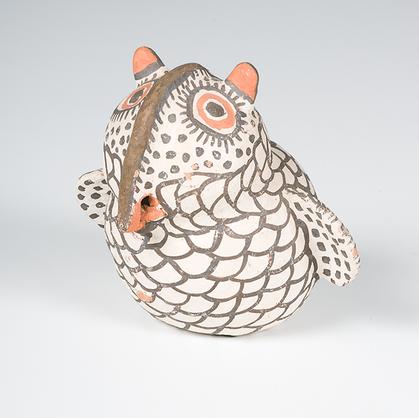 Zuni Owl fully painted with