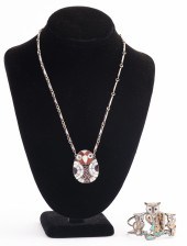 ZUNI OWL NECKLACE & BRACELET Z