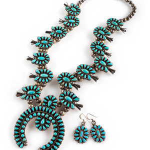 Zuni Petit Point Turquoise