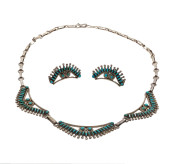 ZUNI PETIT POINT TURQUOISE, ST