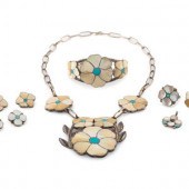 Zuni Shell and Turquoise Chann